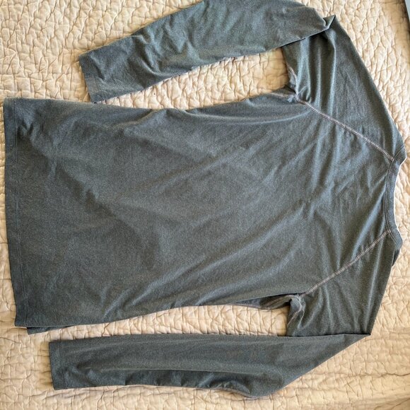 Nike Pro Dri-Fit Long Sleeve V-Neck Shirt - Picture 2 of 2